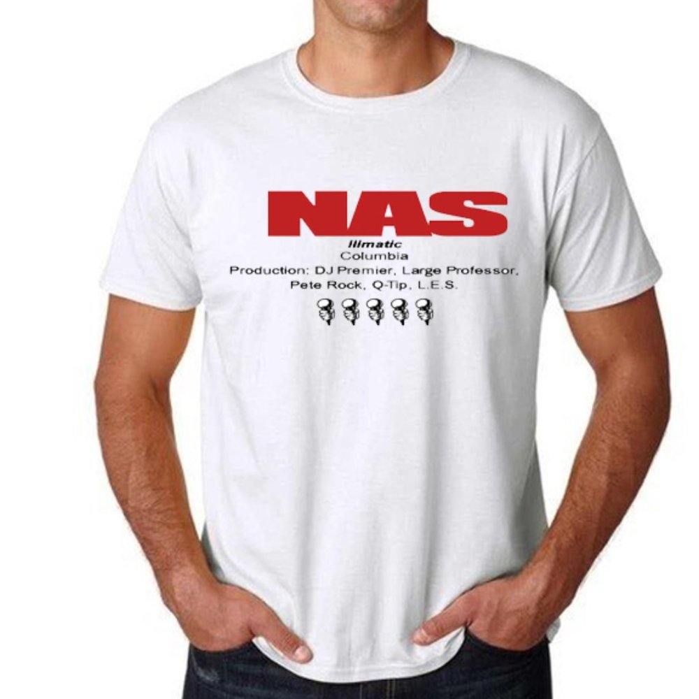Nas Illmatic it Was Written Hip Hop Raptees Shirt